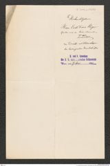k.k. naturhistorisches Hofmuseum, Intendanzakten 1885-1896 (Hauer), Aktenzahl Z.304.a/1890, Seite 2